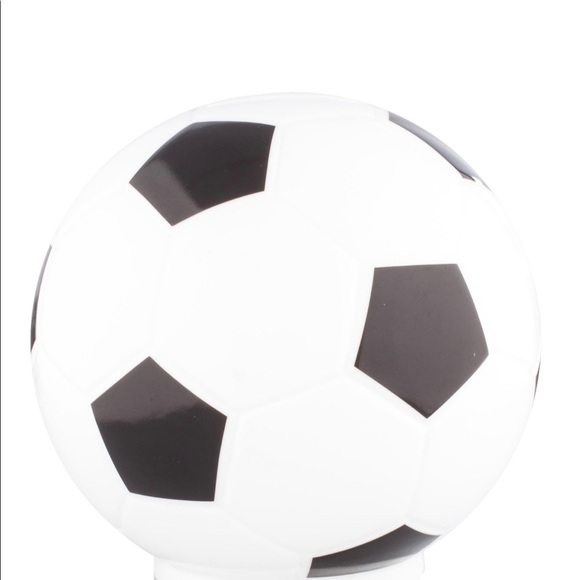 Tiffany & Co Soccer Piggy Bank Fine China NEW - Picture 3 of 6